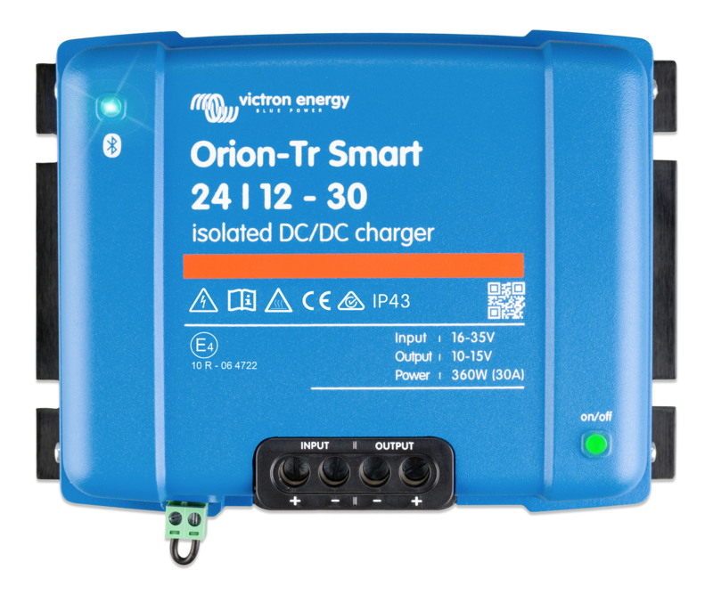 Orion-Tr Smart 24/12-30A (360W) Isolated DC-Dc Charger Orion-Tr Smart 24/12-30A (360W) Isolated DC-Dc Charger