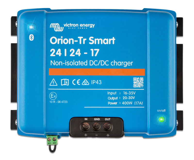Orion-Tr Smart 24/24-17A (400W) Non Isolated DC-DC Charger Orion-Tr Smart 24/24-17A (400W) Non Isolated DC-DC Charger