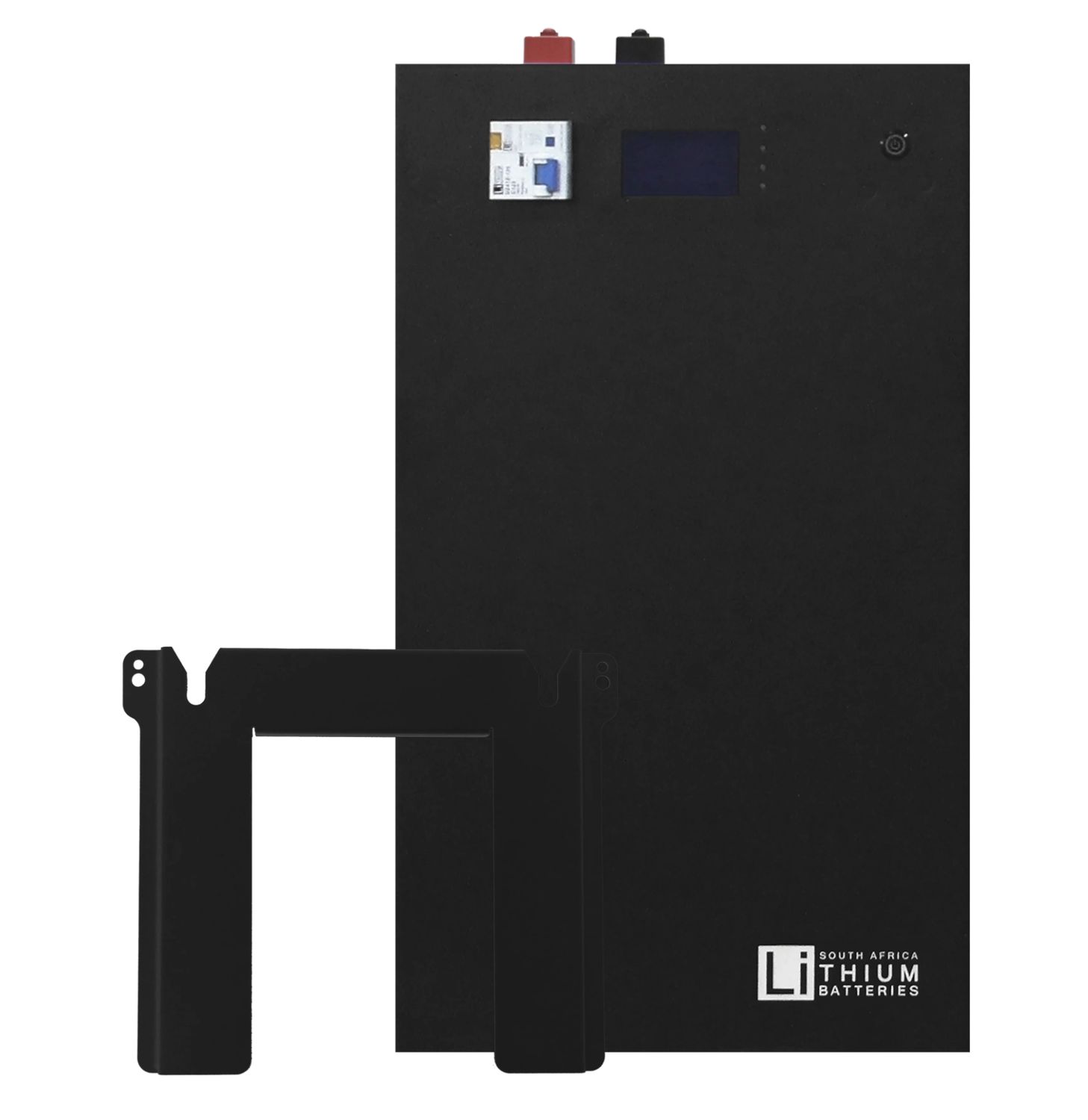 25.6v 208Ah 5.3kWh LiFePO4 Lithium Iron Phosphate Wall Mount Solar UPS Battery - BLACK