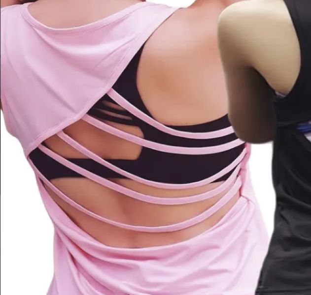 Ladies Cut out Back Tank top