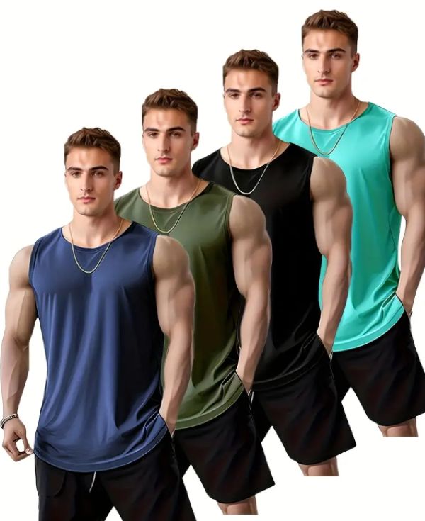 Rejuvist Fitness Quick-Dry Sleeveless Tank Top Rejuvist Fitness Quick-Dry Sleeveless Tank Top