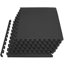 Rejuvist Fitness Durable 10pcs EVA Interlocking Foam Floor Tiles Gym & Fitness Kit Black 30 cm Rejuvist Fitness Durable 10pcs EVA Interlocking Foam Floor Tiles Gym & Fitness Kit Black 30 cm