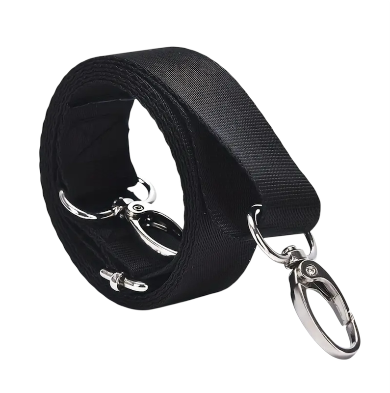 Bag strap with Silver clasps -3cm Bag strap with Silver clasps -3cm