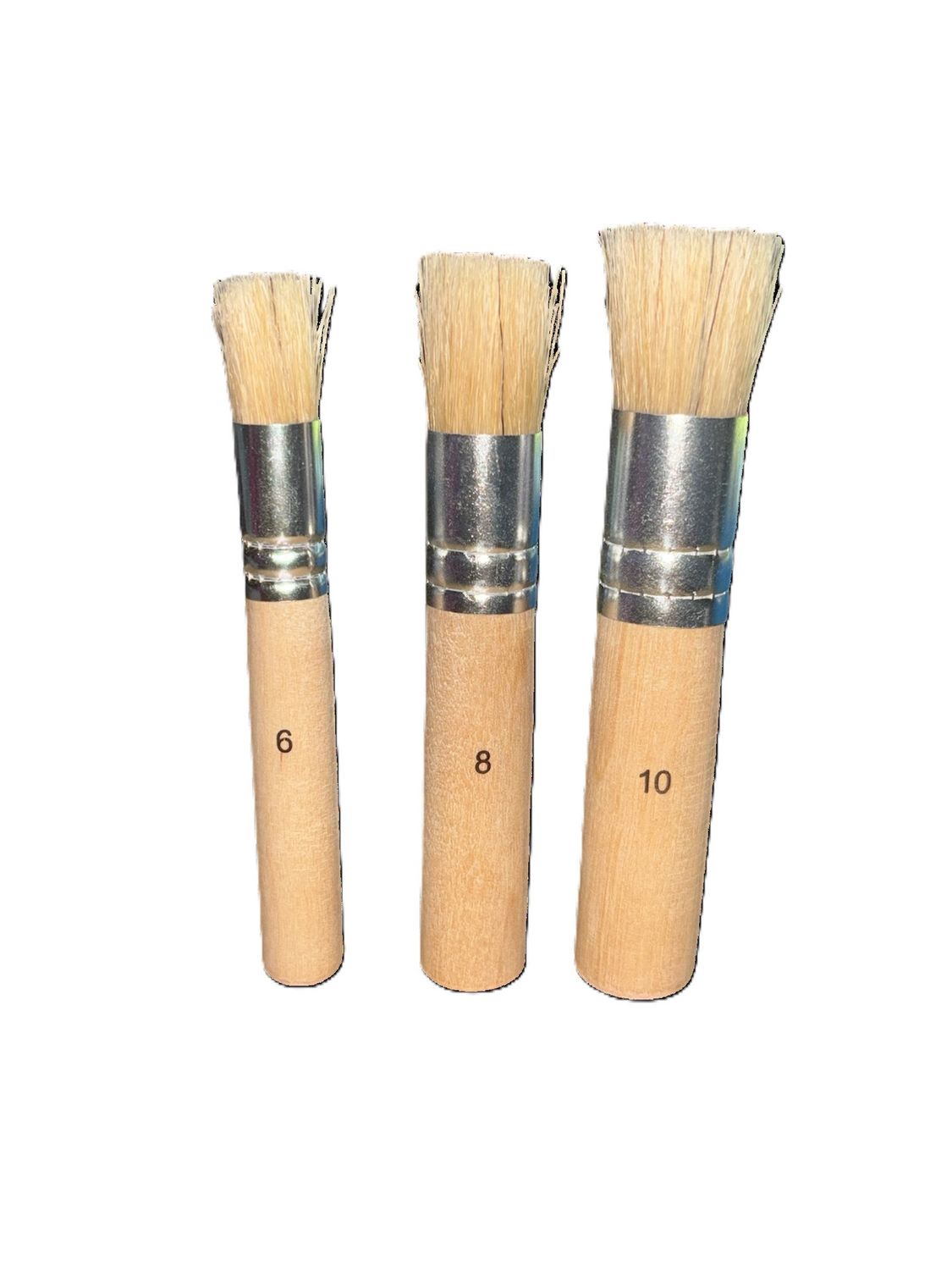 Stencil Brushes set of 3
