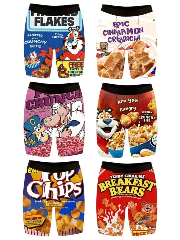 Novelty Boxer briefs - 6 pack Novelty Boxer briefs - 6 pack