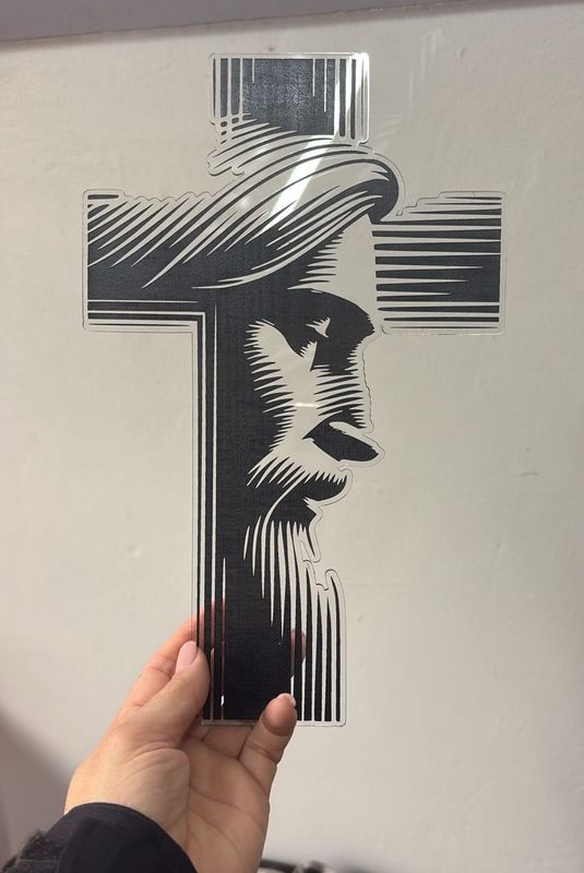 Handcrafted Christian Acrylic cross