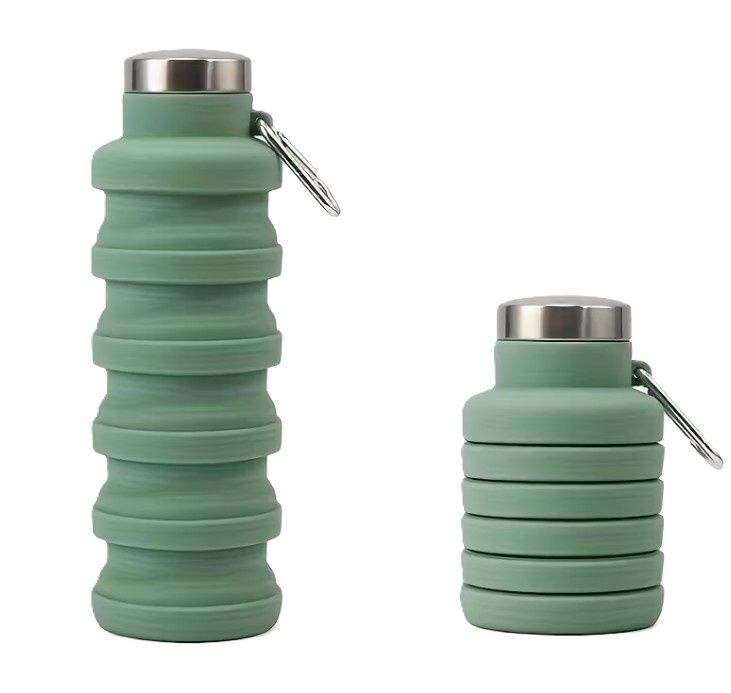 Silicone Folding Sports Water Bottle Silicone Folding Sports Water Bottle