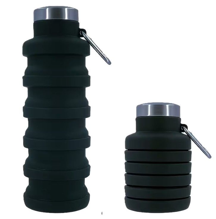 Silicone Folding Sports Water Bottle
