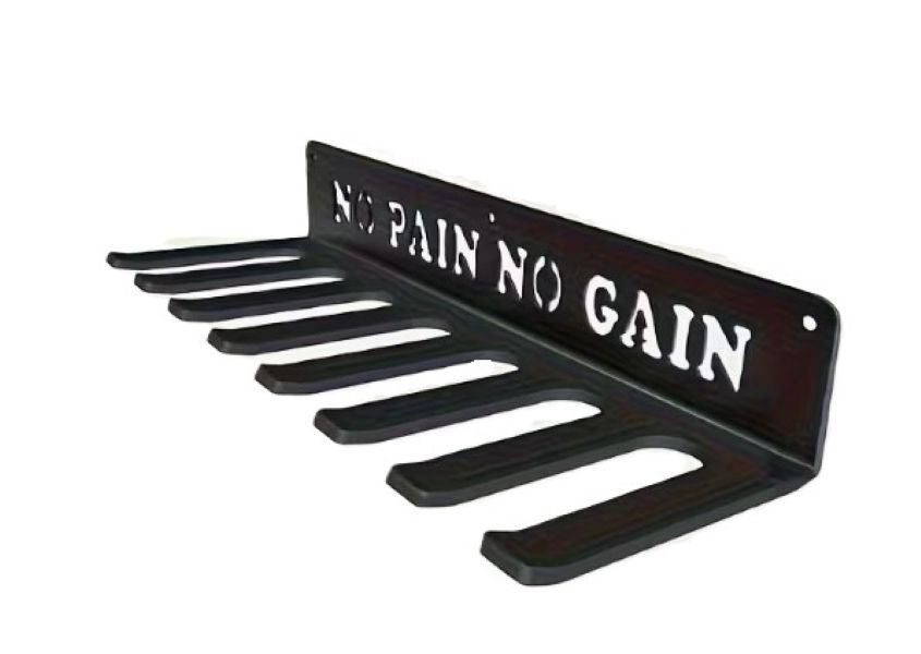 Heavy-Duty Wall-Mounted Fitness Equipment Shelf with 8-Hook Storage Heavy-Duty Wall-Mounted Fitness Equipment Shelf with 8-Hook Storage