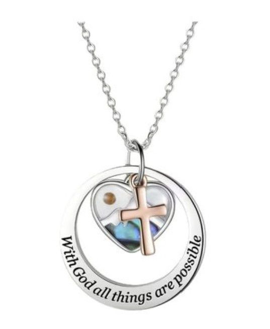 Women's Faith Can Move Mountains Necklace Women's Faith Can Move Mountains Necklace