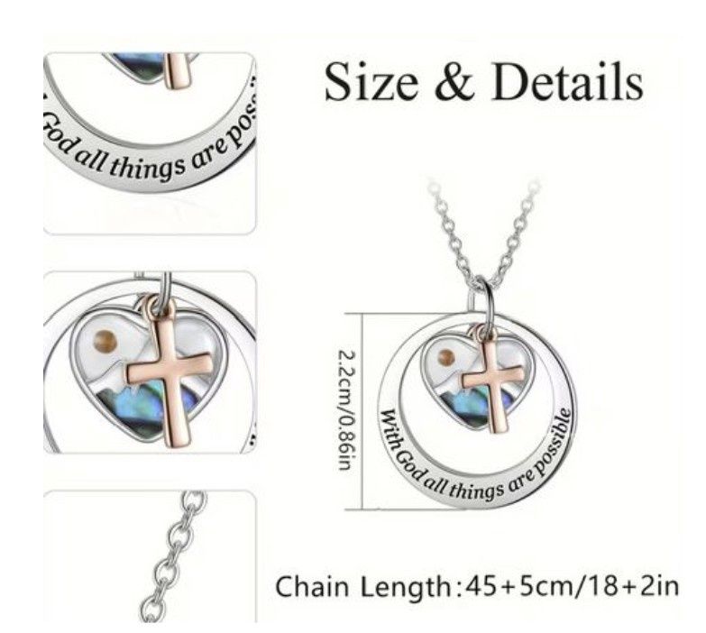 Women's Faith Can Move Mountains Necklace