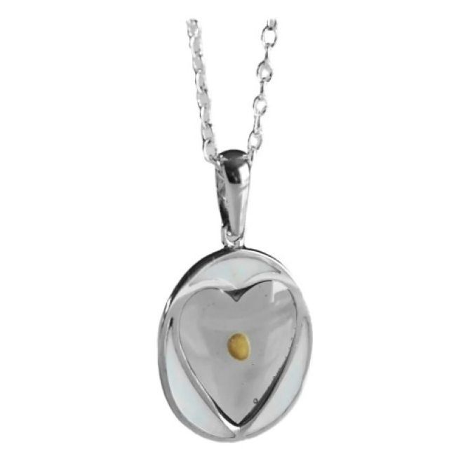 Mother-of-pearl mustard seed necklace Mother-of-pearl mustard seed necklace