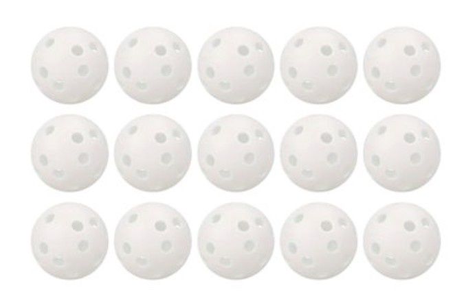 Golf Practice Balls - White - 15 Pieces Golf Practice Balls - White - 15 Pieces