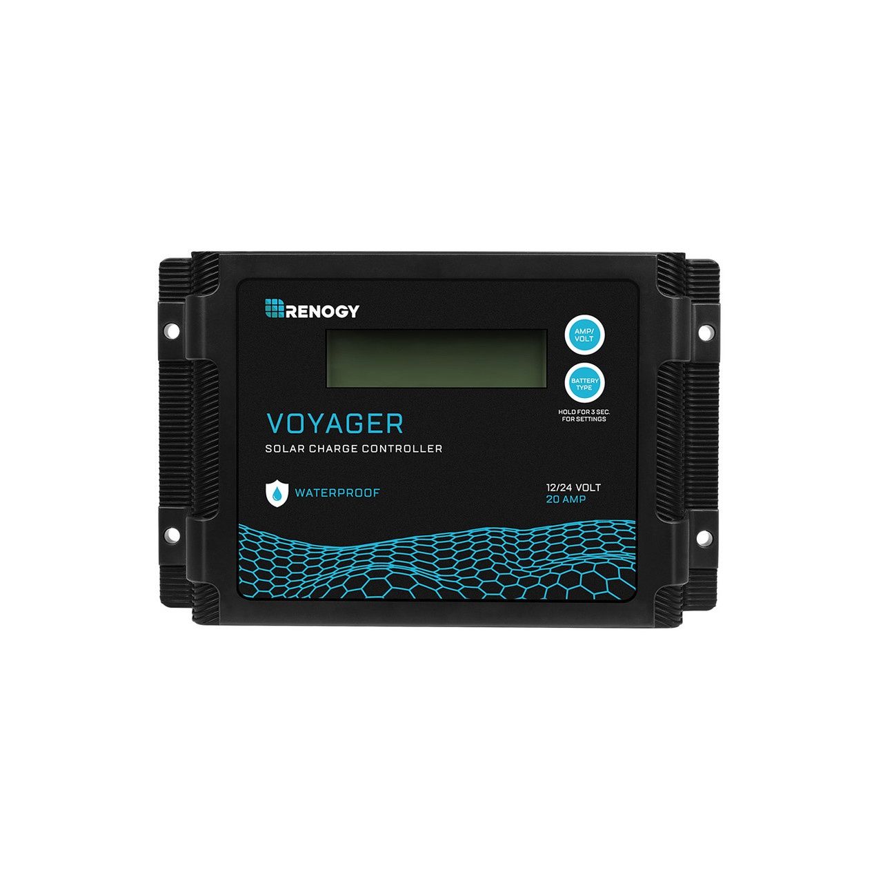 CORE Voyager 12V 20A Waterproof PWM Charge Controller