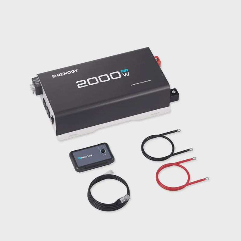 24V 2KW Pure Sine Wave Battery Inverter, 230VAC