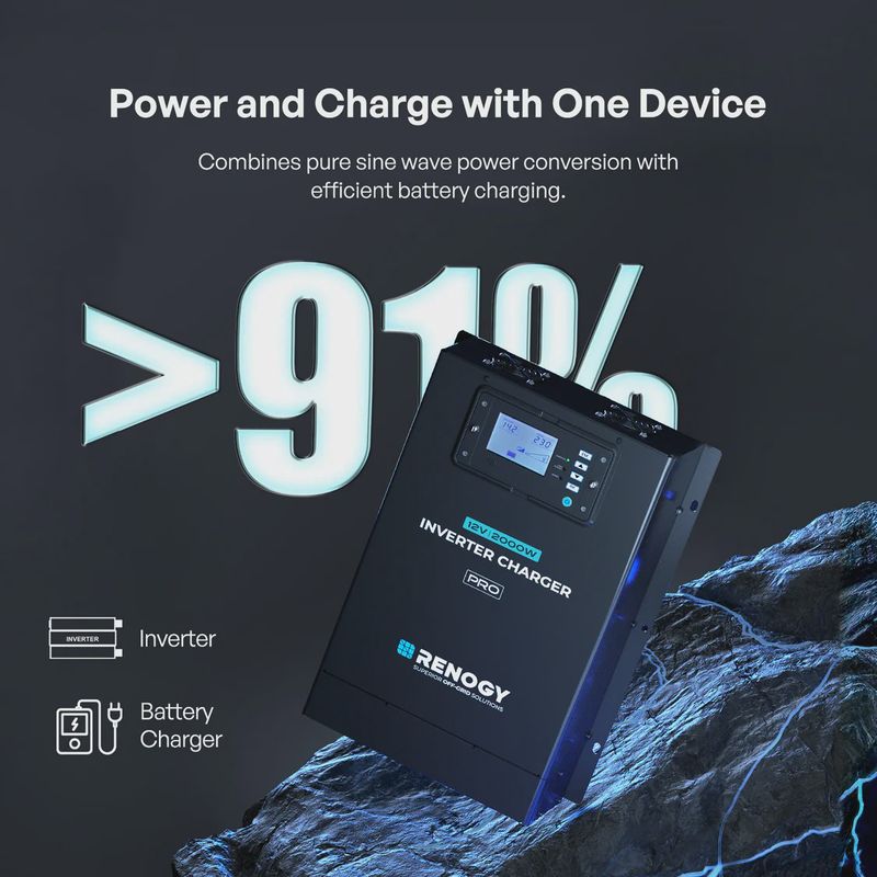 Pro-12V 2KW HF Inverter Charger