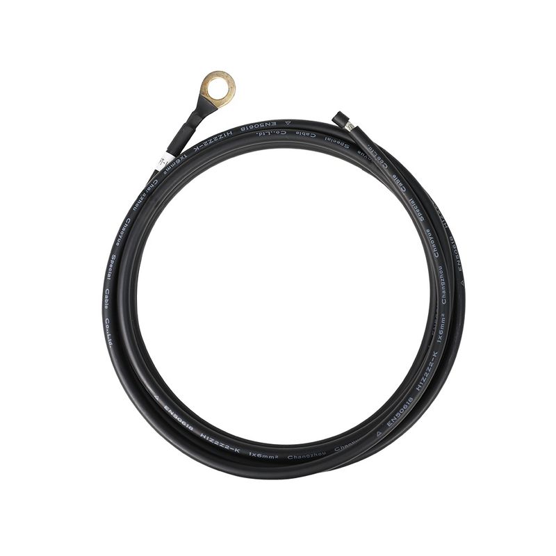 Renogy TRAYCB-8FT-8 8AWG Wire Copper Tray Cable, Connect Charge Controller and Battery