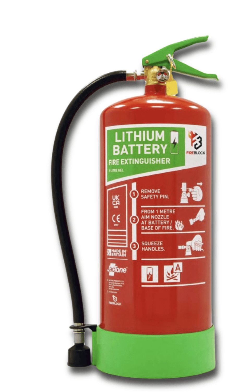 9L Fireblock Lithium Battery Extinguisher 9L Fireblock Lithium Battery Extinguisher
