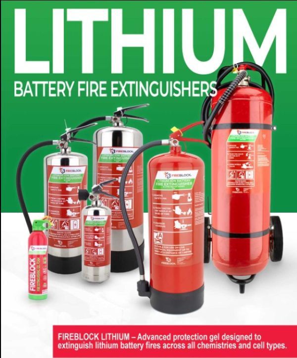 9L Fireblock Lithium Battery Extinguisher