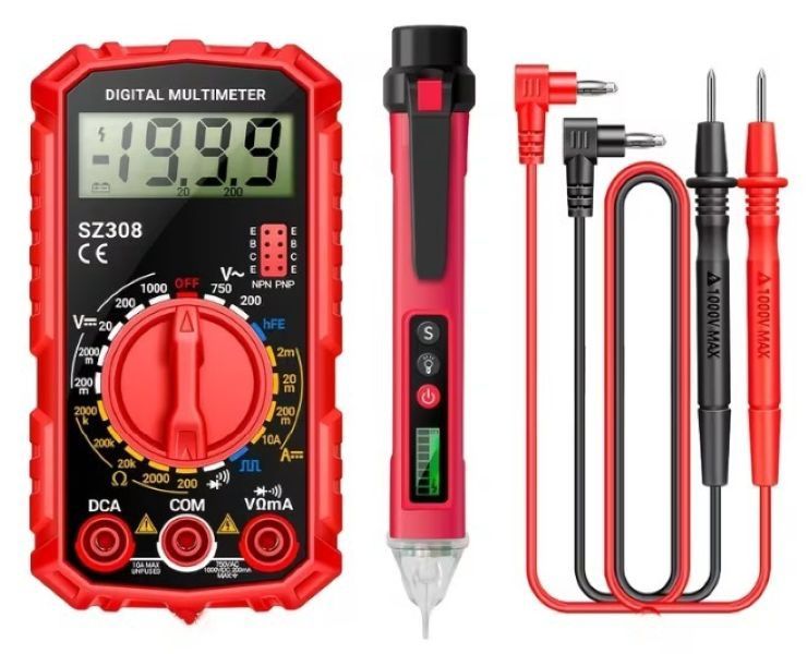 Multimeter And Electric Pen Set tester