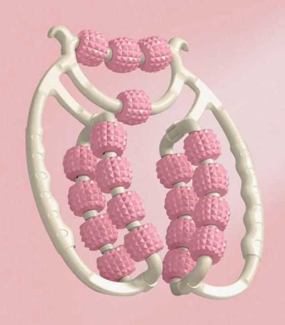 1pc Circular Fiess Massage Roller - 20 Wheels Leg 1pc Circular Fiess Massage Roller - 20 Wheels Leg