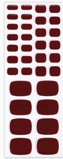 32 Piece Toenail Gel Nail Wraps