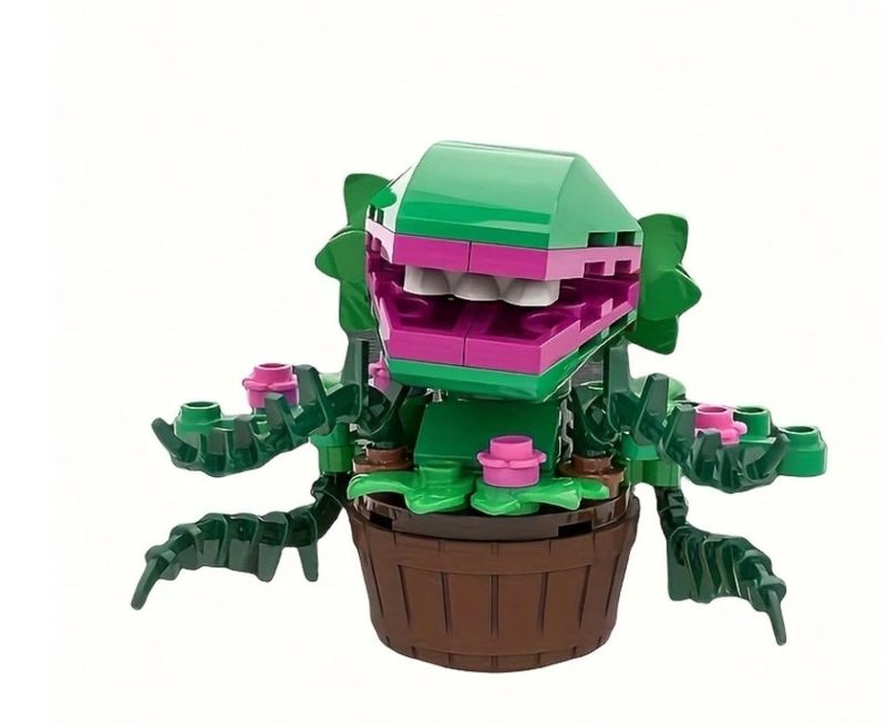Chomping Carnivorous Plant Building Blocks Set