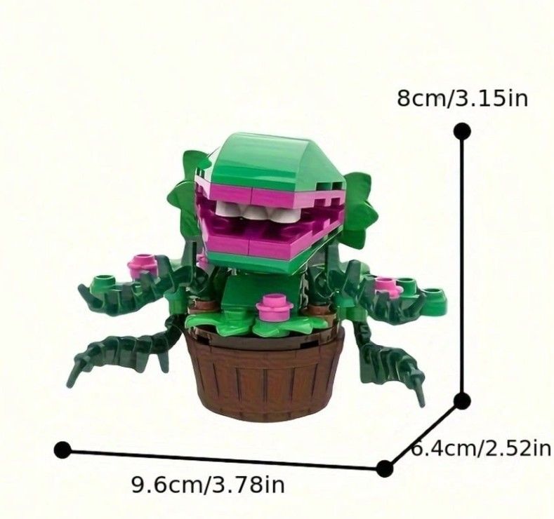 Chomping Carnivorous Plant Building Blocks Set