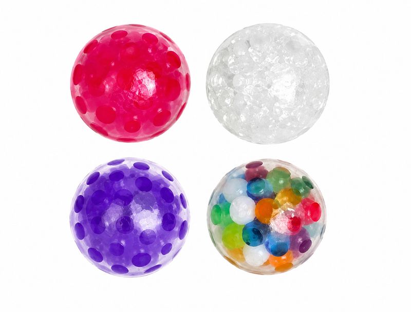 4 Pieces of Sensory Squishy Balls