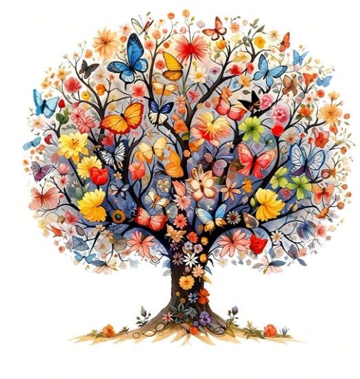 Large Tree of Life Wooden Puzzle - Irregular Animal-Shaped Pieces Large Tree of Life Wooden Puzzle - Irregular Animal-Shaped Pieces