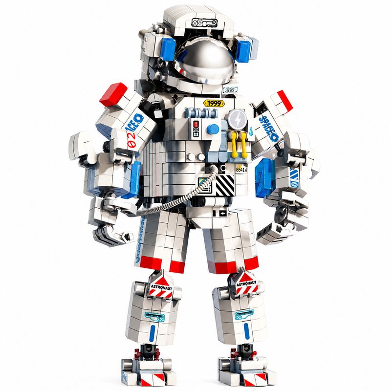 Space Explorer Astronaut Building Block Set