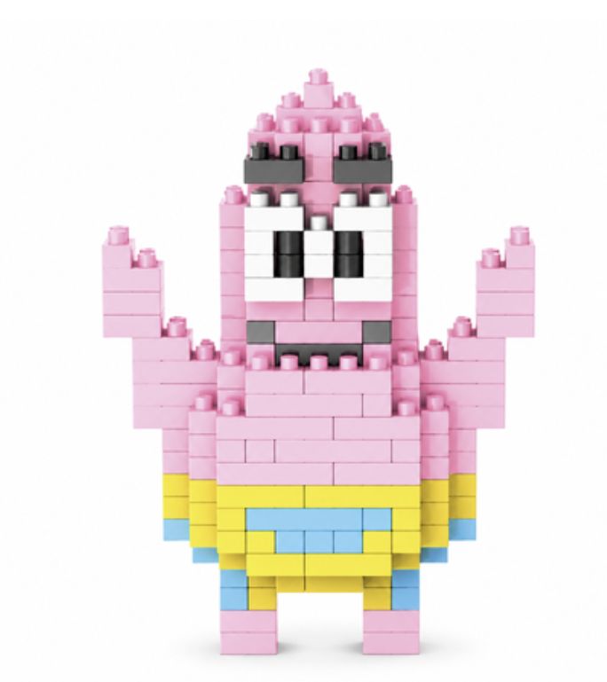 Nano Blocks Spongebob Set -Alex Star Character
