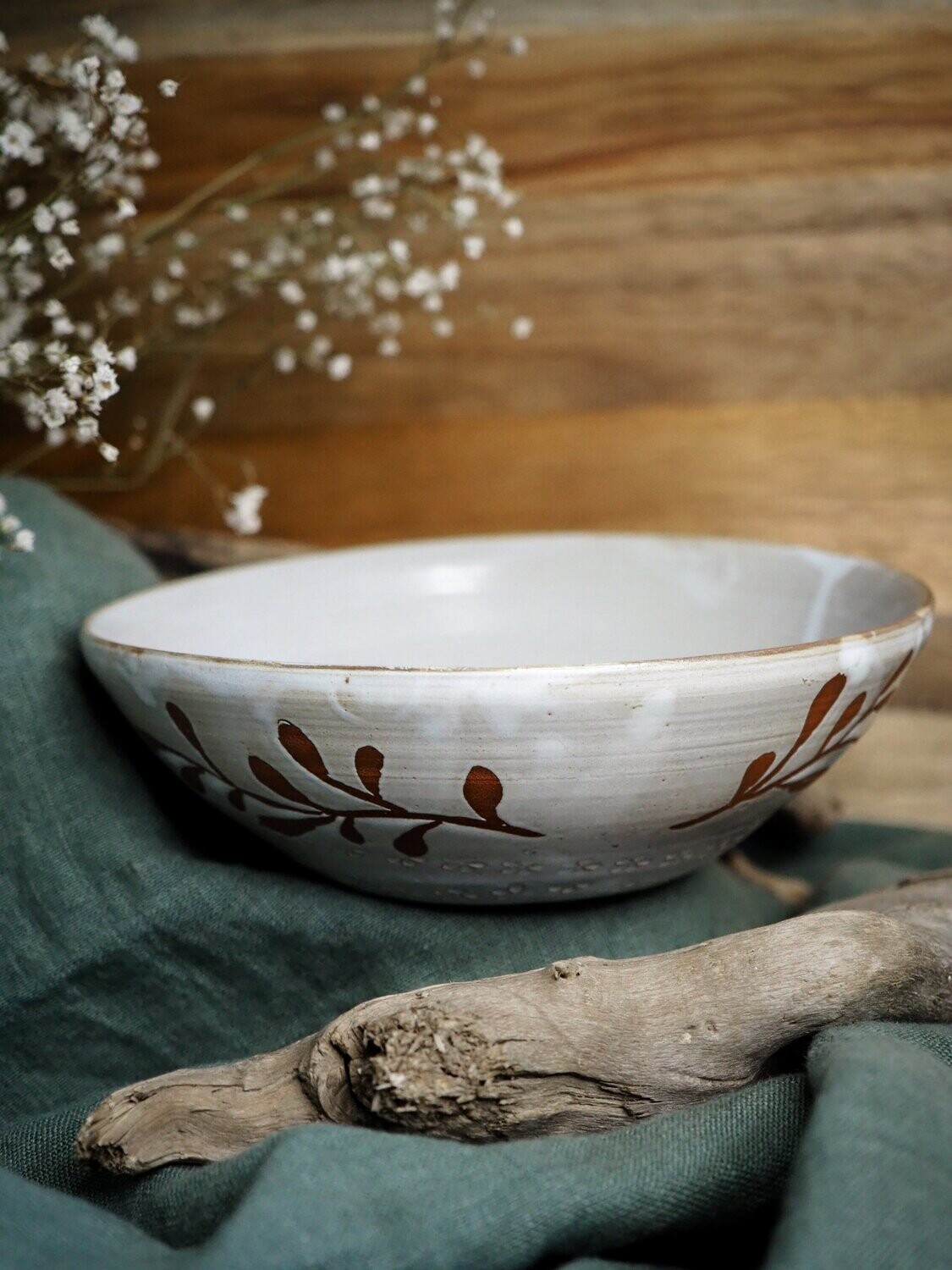 Keramik Schale "Floral"