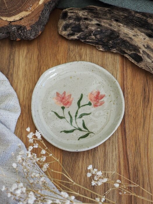 Keramik Tellerchen "blomma"