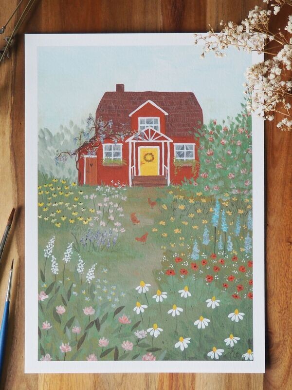 Kunstdruck "Schwedenträume"