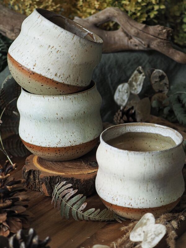 Keramik Becher "Snö"