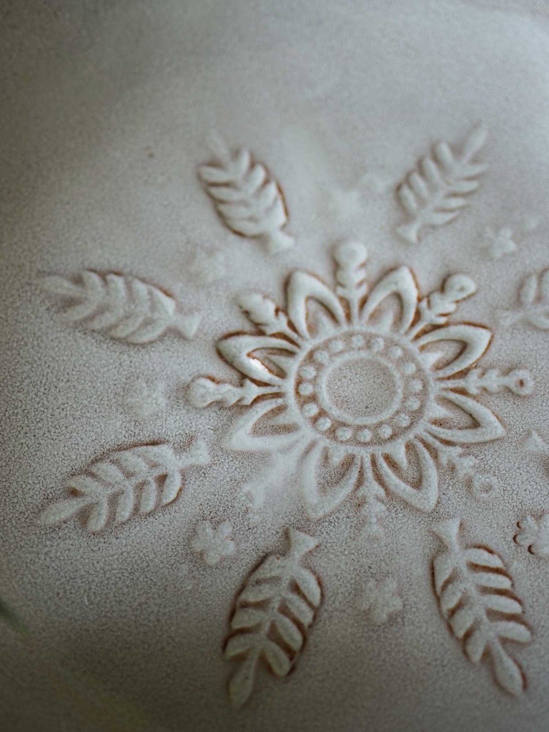 Keramik Teller tief 'Mandala'