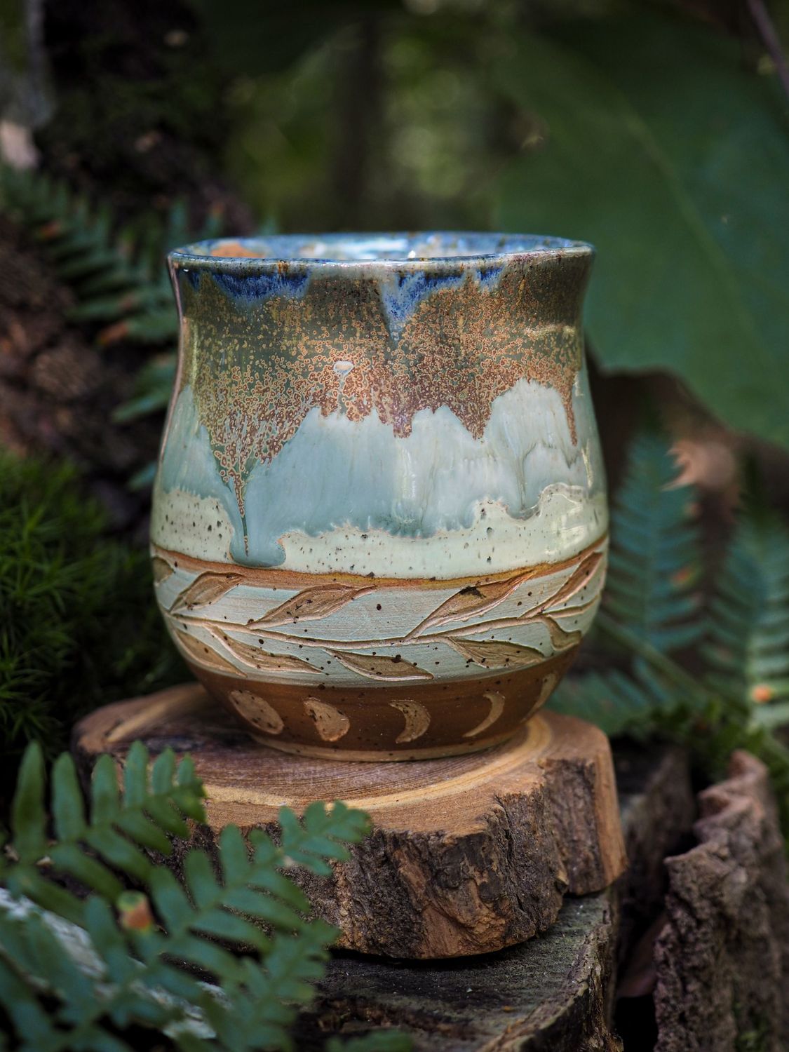 Keramik Becher 'Abendlicht'