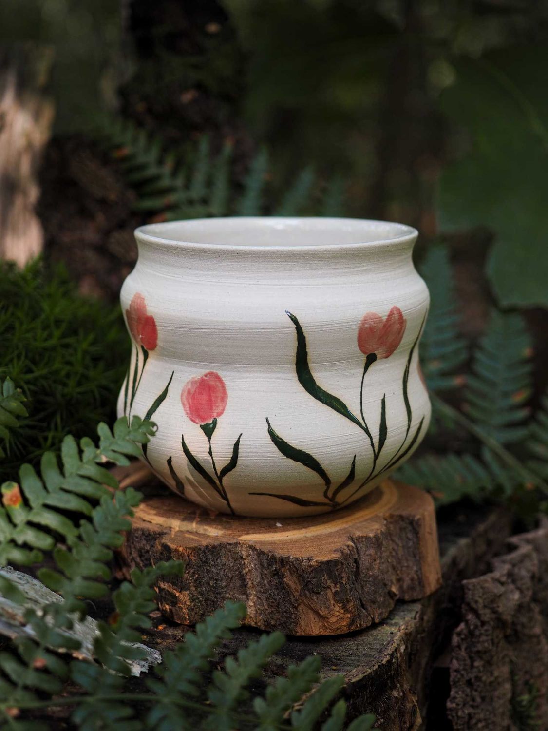 Keramik Becher 'Blommor Nr.3' Keramik Becher 'Blommor Nr.3'