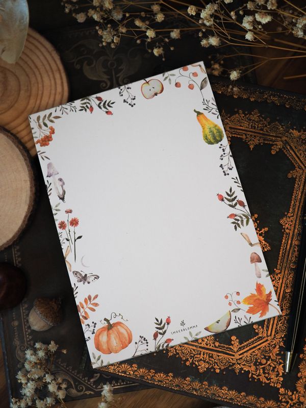 Notizblock A6 Notizblock A6 "Herbstzauber"