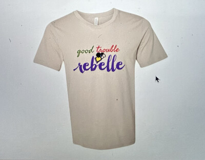 Good Trouble rebelle Uni Tee