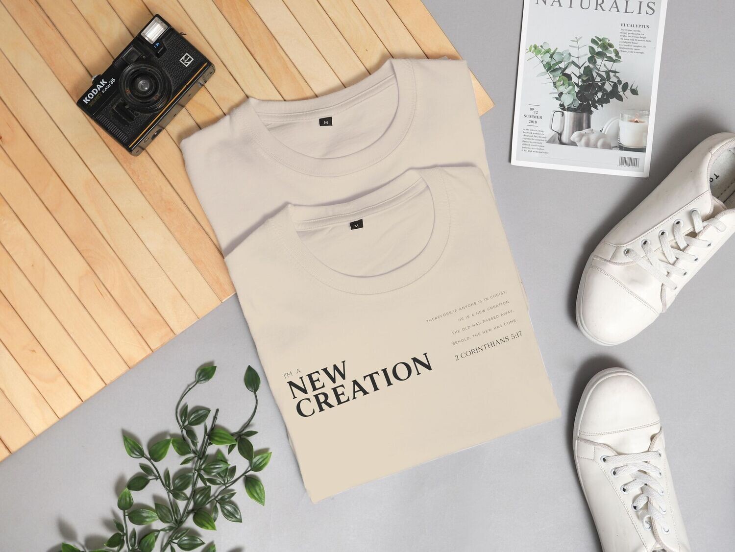 New Creation - Cream T-Shirt