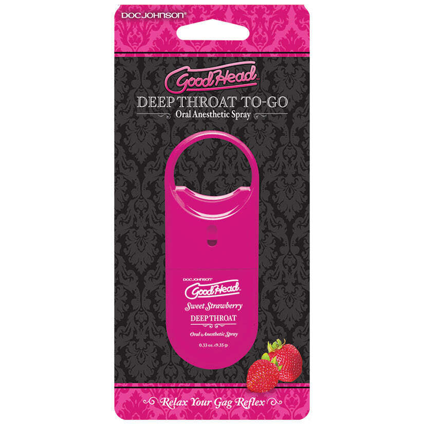 Good Head to Go Deep Throat Spray - Sweet Strawberry