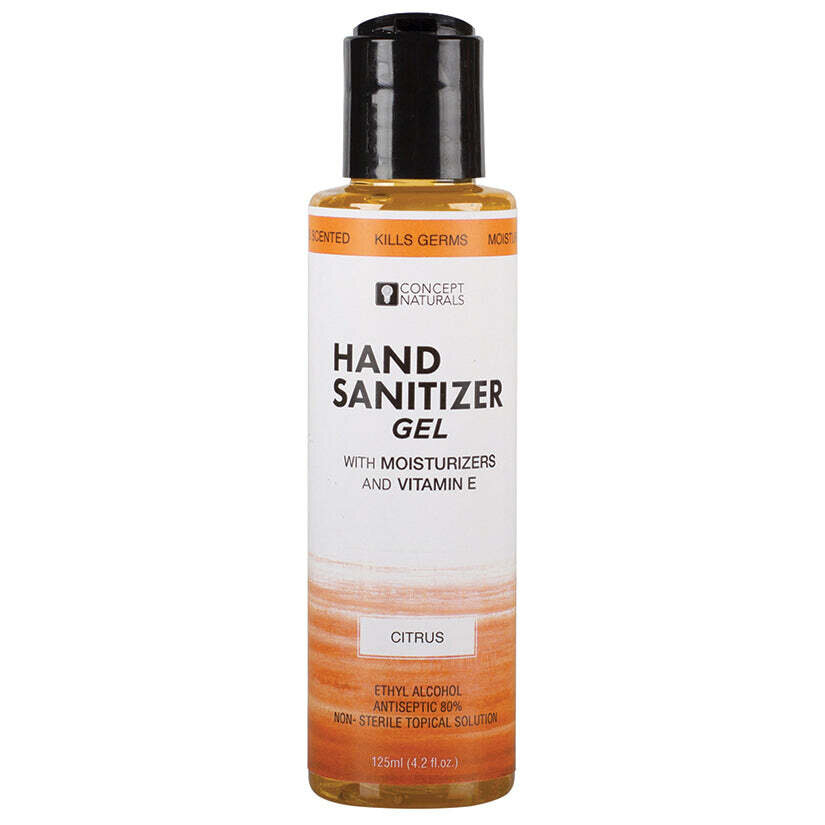 Concepts Naturals Hand Sanitizer Gel-Citrus 4.2oz