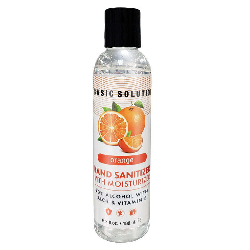 Basic Solutions Hand Sanitizer Gel-Orange 6.3oz