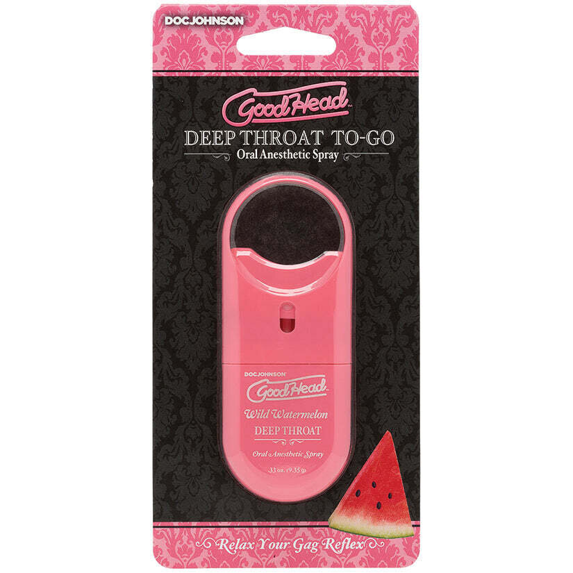 Deep Throat Spray to-Go - Wild  Watermelon - .33 Oz.