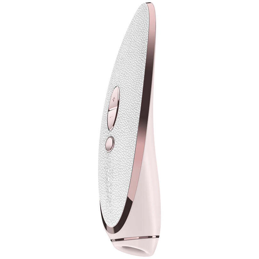 Luxury Pret-a-porter-Rose Gold &amp; White Leather