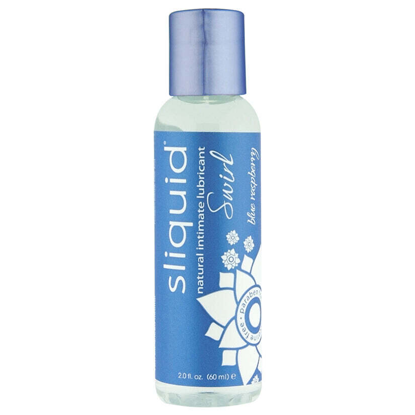 Blue Raspberry Flavored Water-Based Lubricant