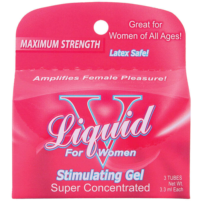 Liquid V For Women 3 Tube Sample Pack 3.3ml