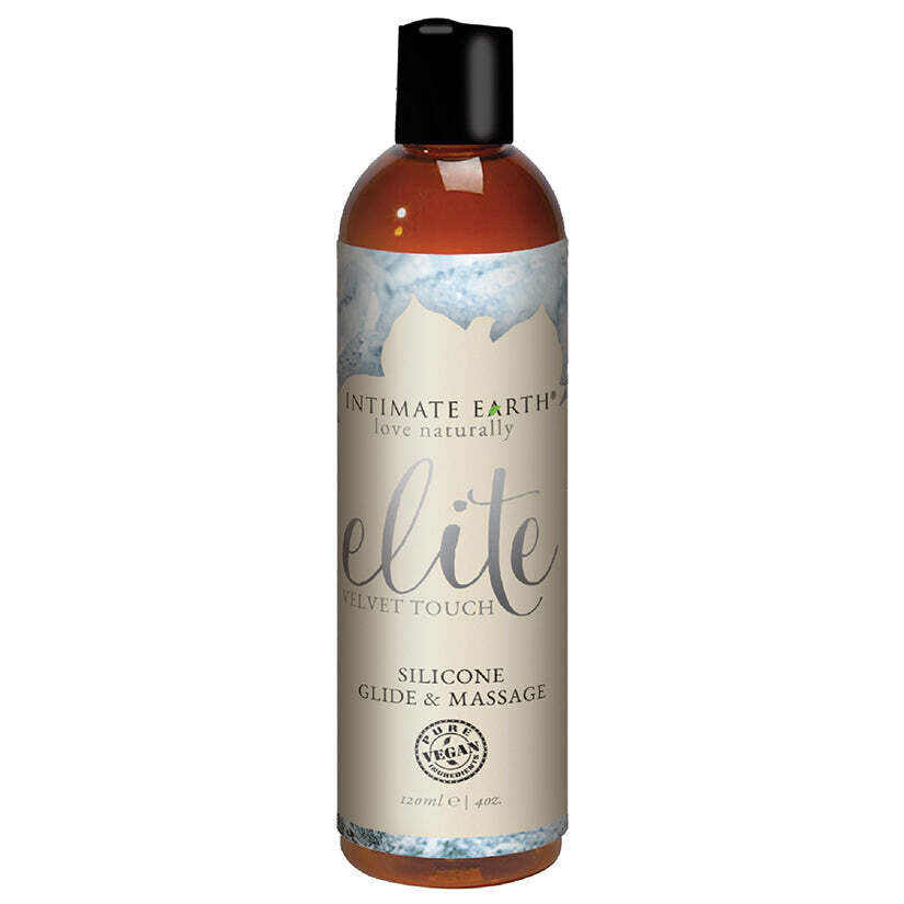 Intimate Earth Elite Ultra Soft Silicone Glide Shitake 4oz